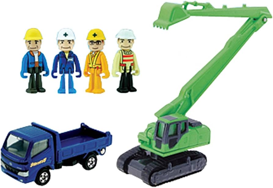 Amazon.co.jp: トミカ ギフト メガトンダンプとあそぼう!建設車両
