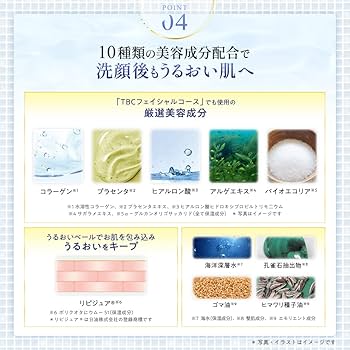 Amazon | TBC ディープクリアウォッシュ 220g ミネラル クレイ 洗顔料