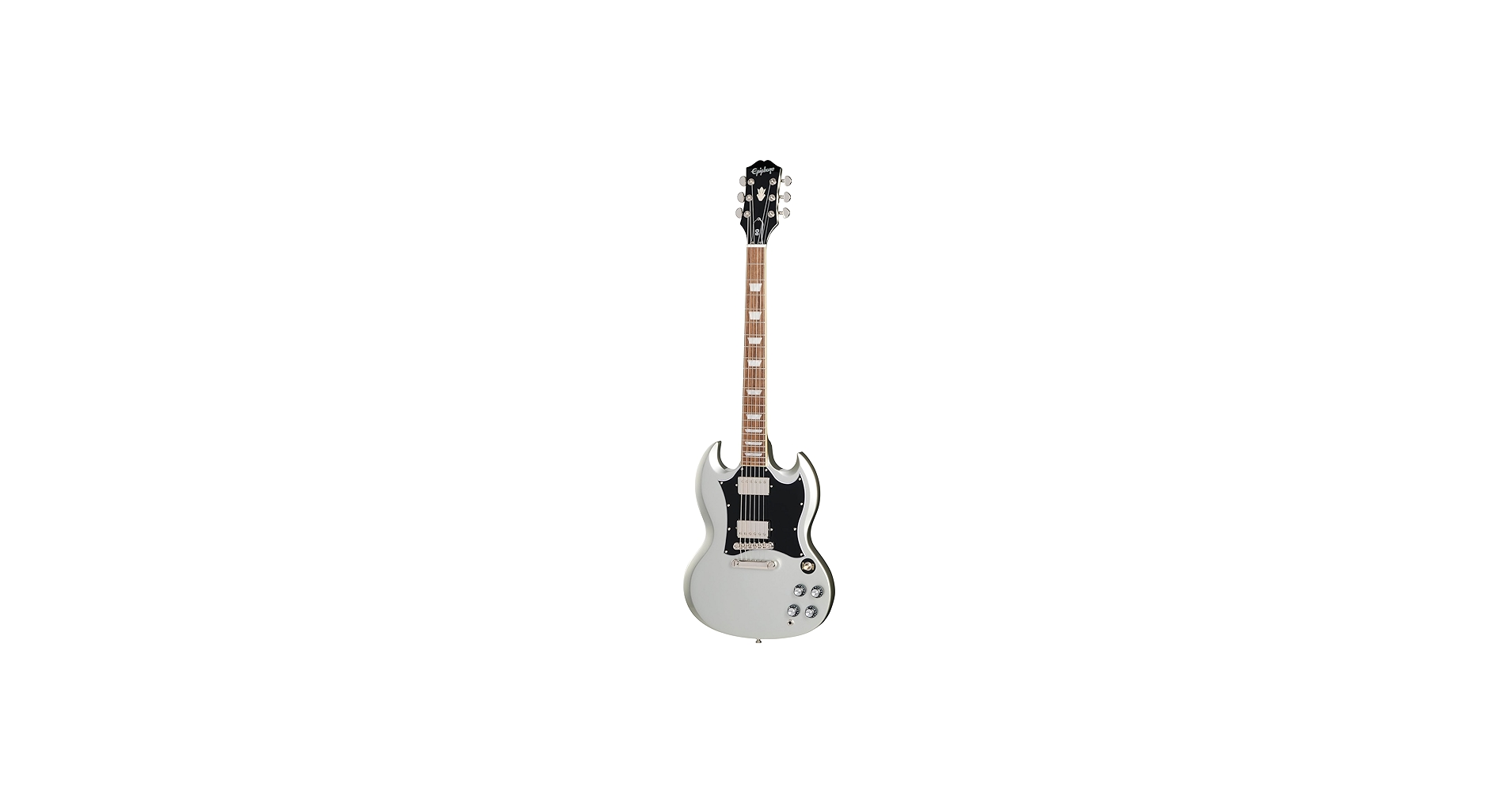 Amazon.com: Epiphone Inspired by Gibson SG Standard, Silver Mist