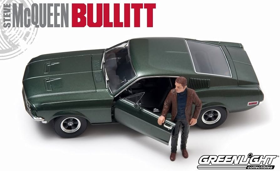 Amazon | 1/18 Bullitt (1968)-1968 Ford Mustang GT Fastback