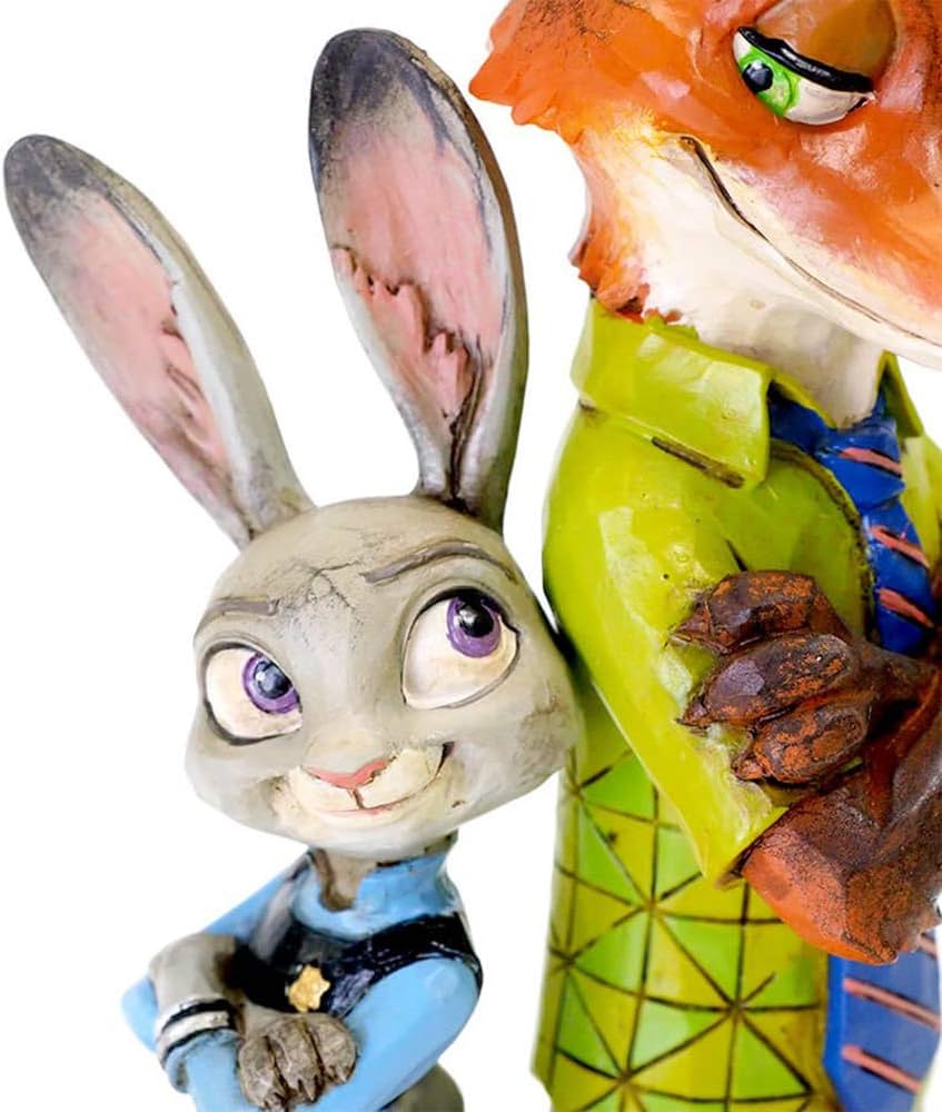 Amazon.co.jp: enesco Disney Traditions ズートピア ジュディ＆ニック