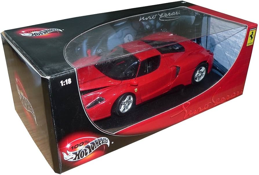 Amazon.co.jp: Hot Wheels 1:18 Scale Hot Wheels Enzo Ferrari - Red