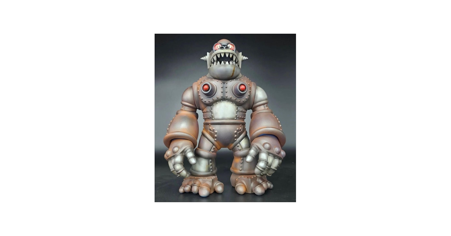 Amazon.co.jp: 赤目天使 メカコング Mech Kong #1 ソフビ 怪獣 キング