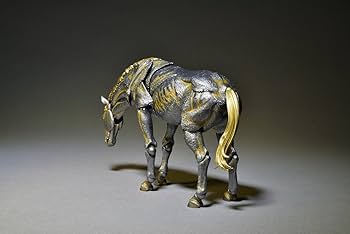 Amazon.com: Kaiyodo Takeya Shiki Jizai Okimono KT-007: Horse (Iron