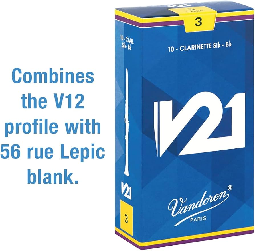 Amazon.co.jp: バンドーレン B♭クラリネットリード V21 硬さ : 3 (10