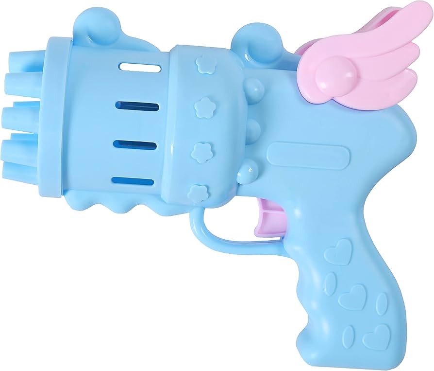 Amazon | BukBukLAB(ぶくぶくラボ)天使の羽がかわいい バブルガン 電動