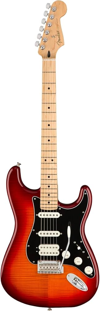 Amazon.com: Fender Player Stratocaster HSS Electric Guitar - Maple