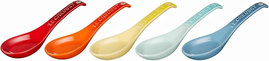 Le Creuset Neo Chinese Spoon Set (5 Pieces) : Amazon.sg: Home