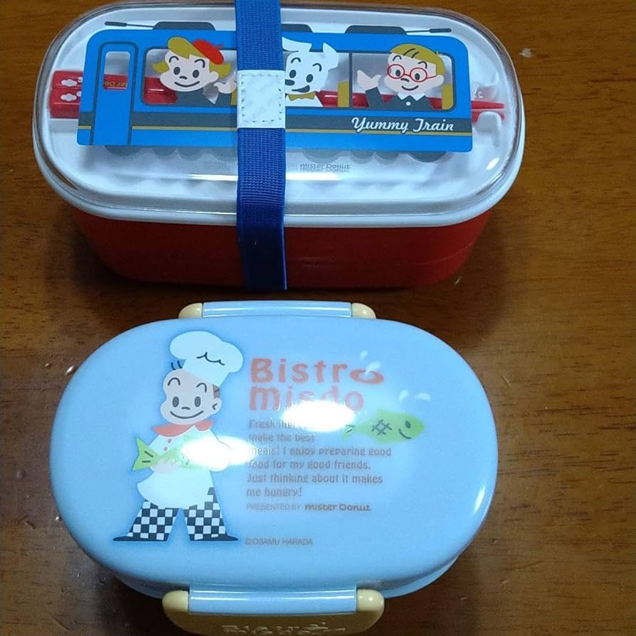 Amazon.co.jp: ミスタードーナツ オサムグッズ お弁当箱 ミスドお弁当