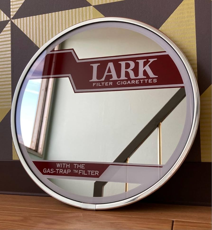 Amazon.co.jp: ラーク ビンテージ ラウンド パブミラー タバコ LARK