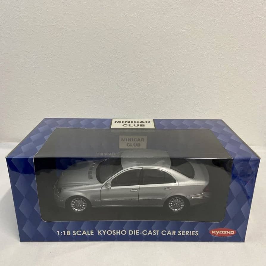 Amazon | KYOSHO 1/18 Mercedes Benz E-Class Silver 京商 メルセデス