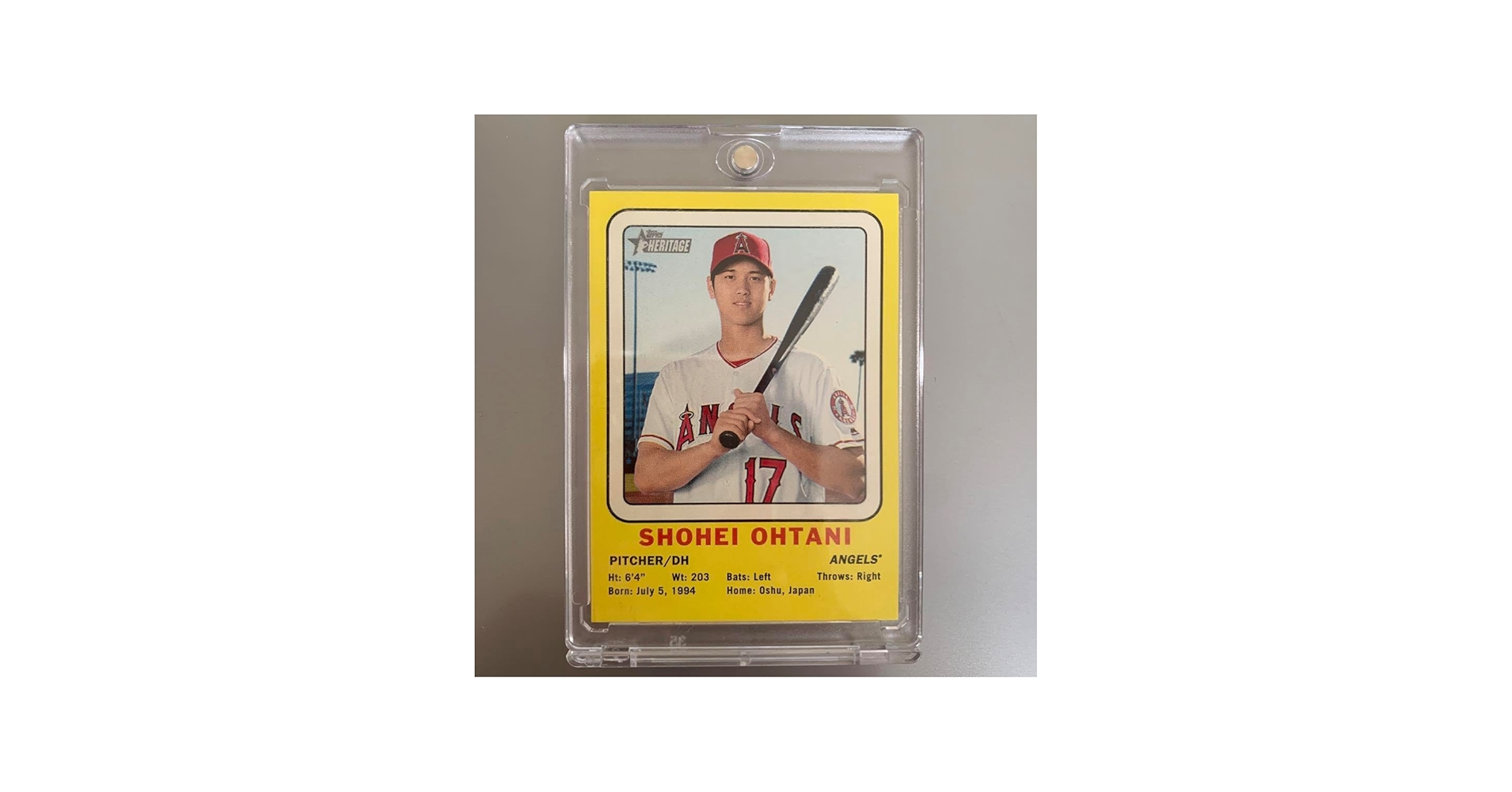 Amazon.co.jp: 大谷翔平 ルーキー カード heritage topps MLB : おもちゃ