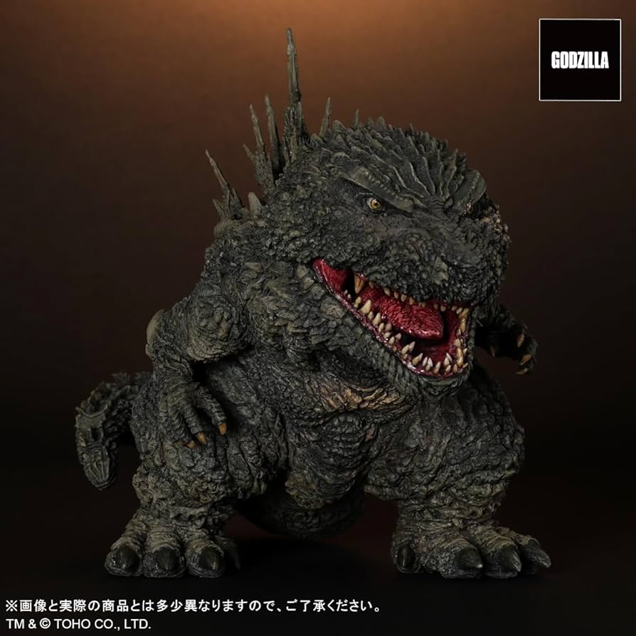 Amazon.co.jp: エクスプラス デフォリアル ゴジラ (2023) 全高約150mm