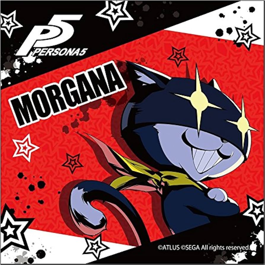Amazon.co.jp: P5 - ペルソナ5 - モルガナ マイクロファイバー : ホビー