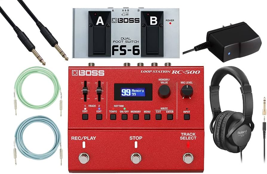 Amazon | BOSS/RC-500 Loop Station + FS-6 フットスイッチ同時購入