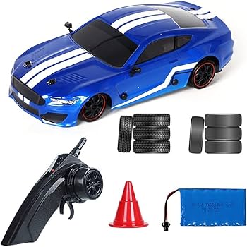 Amazon.co.jp: マスタング 1/16 スケール Rc カー、30km/h 高速 4WD