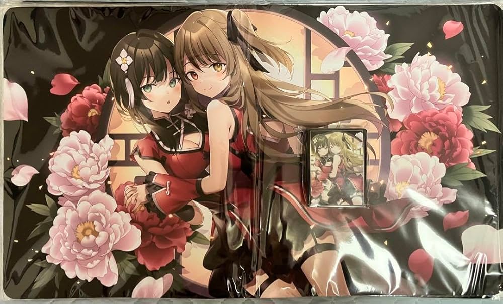 Amazon.co.jp: 郭神琳 王雨嘉 カードスリーブプレイマットセット