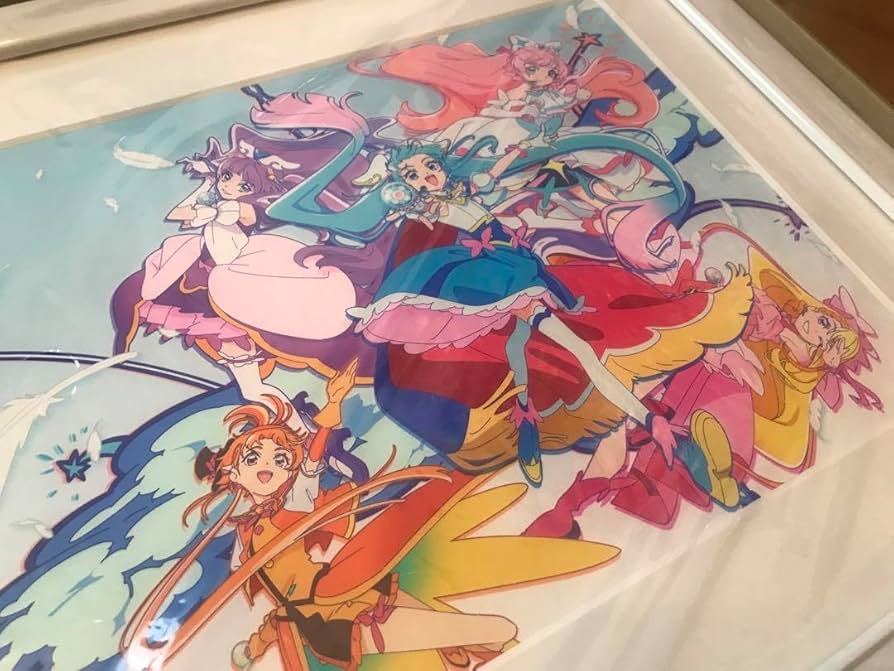 Amazon.co.jp: ひろがるスカイプリキュア 額装高精細アート 後期