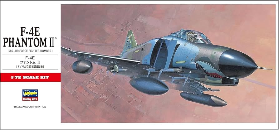 Amazon.co.jp: ハセガワ 1/72 アメリカ空軍 F-4E ファントム II