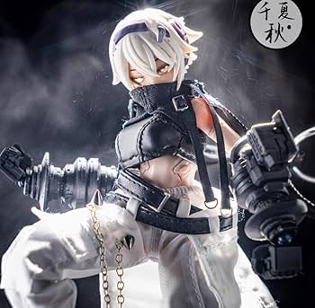 Amazon.co.jp: 千夏秋 romankey 1/12 戦闘ガール 美少女 プラモデル用