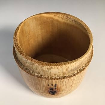 Amazon.co.jp: M127 棗 竹製 吐月峰柴屋寺 中棗 紙箱 茶道具