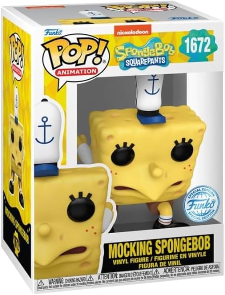 Amazon.com: Funko Pop! Animation: Spongebob Squarepants - Mocking