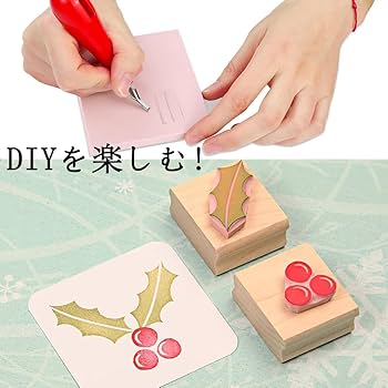 Amazon.co.jp: Acidea 消しゴムハンコ 24個 消しゴムはんこ 5x5cm