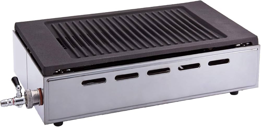 Amazon.co.jp: 【ネット限定】LPガス用ヤマキン ガス高級焼肉器「焼王