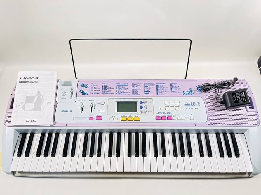 Amazon.co.jp: CASIO LK-103 Optical Navigation Keyboard : Toys & Games