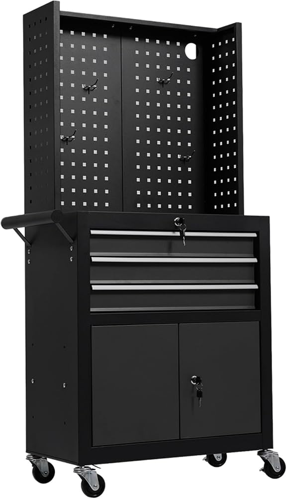 Amazon.co.jp: ツールワゴン 多機能 ツールカート工具カート スチール