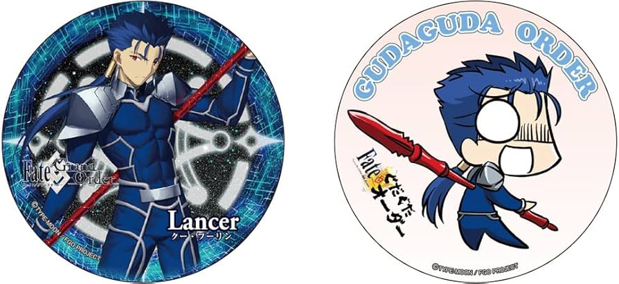 Amazon | Fate/Grand Order ランサー/クー・フーリン 缶バッジセット第
