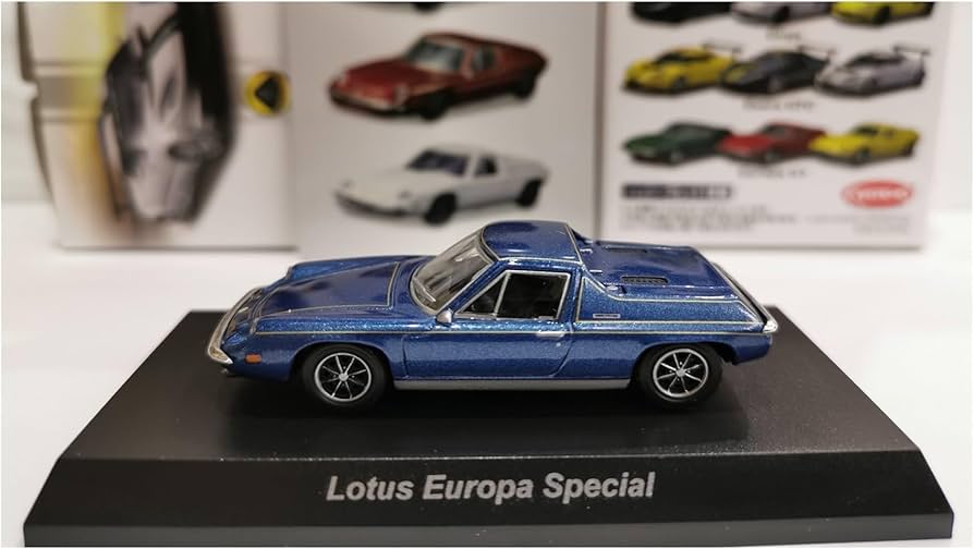 Amazon | ミニカー ロータスヨーロッパ特別な 1:64 ダイキャスト合金車