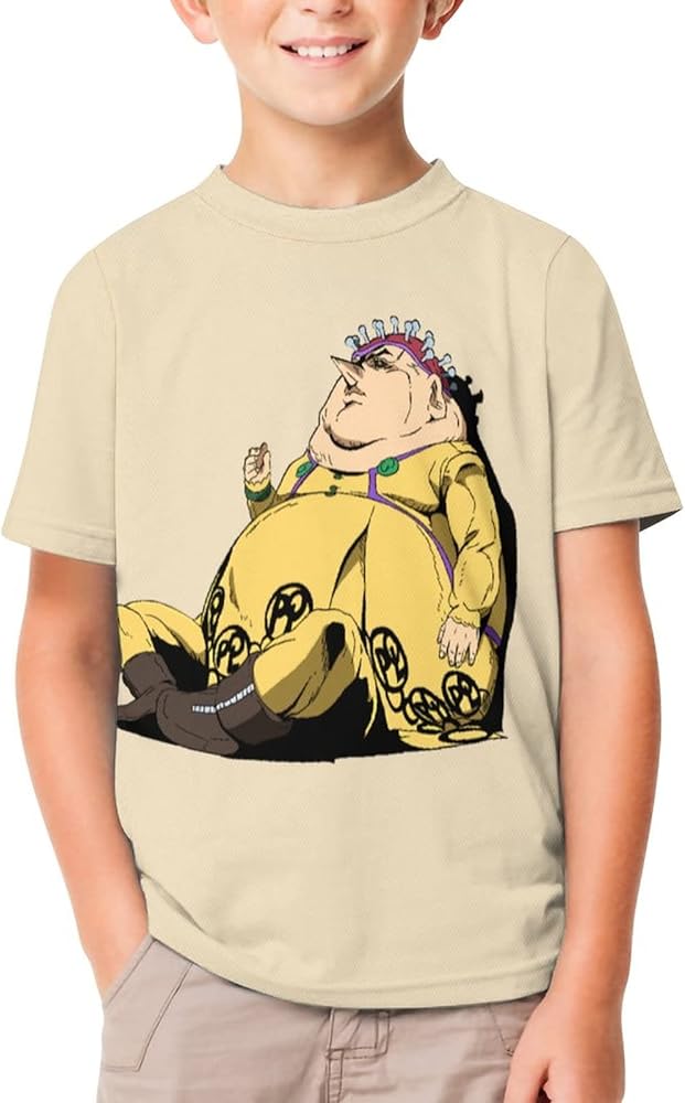 Amazon | [TUREIOP] 子供服 Tシャツ ポルポ ジョジョの奇妙な冒険第5部