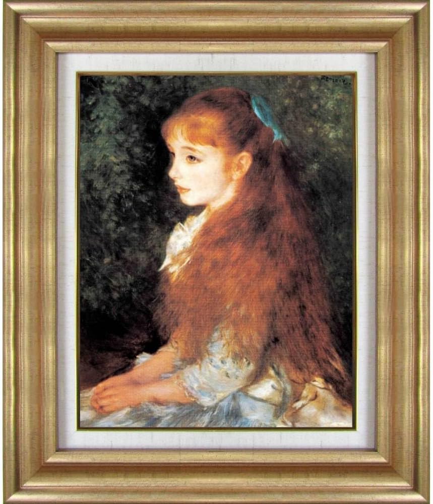 Amazon.co.jp: ルノワール 少女イレーヌ F6号 複製画 人物画 世界の