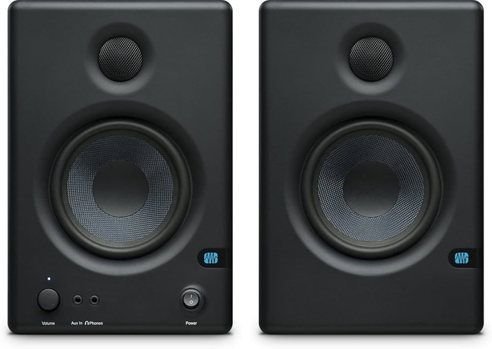 Amazon.co.jp: PreSonus Eris E4.5（ペア） 2ウェイ・アクティブ