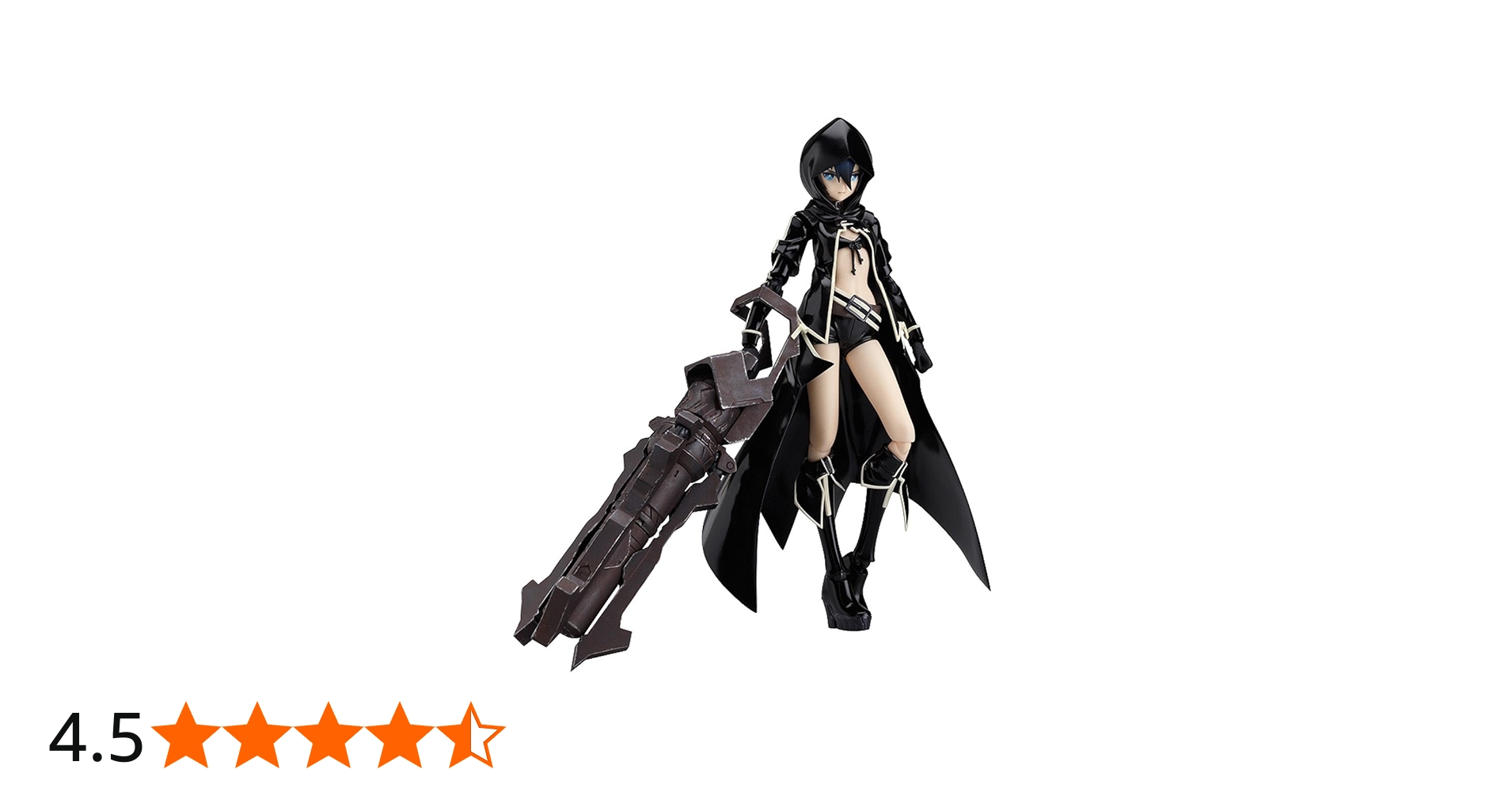 Amazon.co.jp: figma TV ANIMATION BLACKROCK SHOOTER ブラック