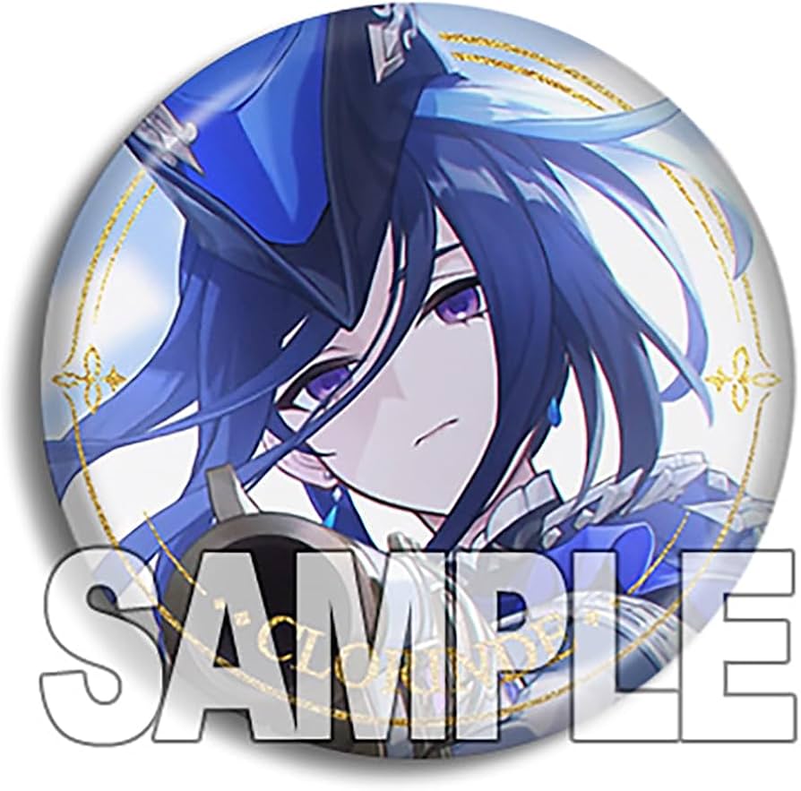 Amazon.co.jp: 原神 バッジ 缶バッジ フォンテーヌ フォルカロス 新