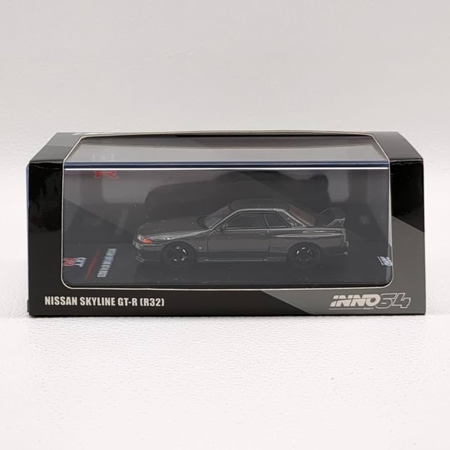 Amazon | イノモデル スカイライン GT-R R32 1/64 ミニカー ガン