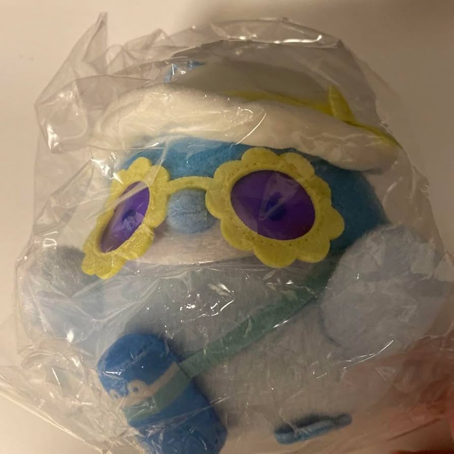 Amazon.co.jp: コウペンちゃん 夏の海? ひまわりサングラスな水色