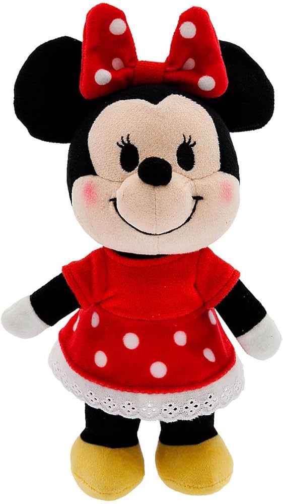 Amazon.co.jp: Disney Store ミニーマウス nuiMOs ぬいぐるみ - 刺繍