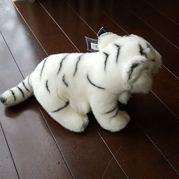 Amazon.co.jp: 東武動物公園ホワイトタイガーぬいぐるみ 寅年 : おもちゃ
