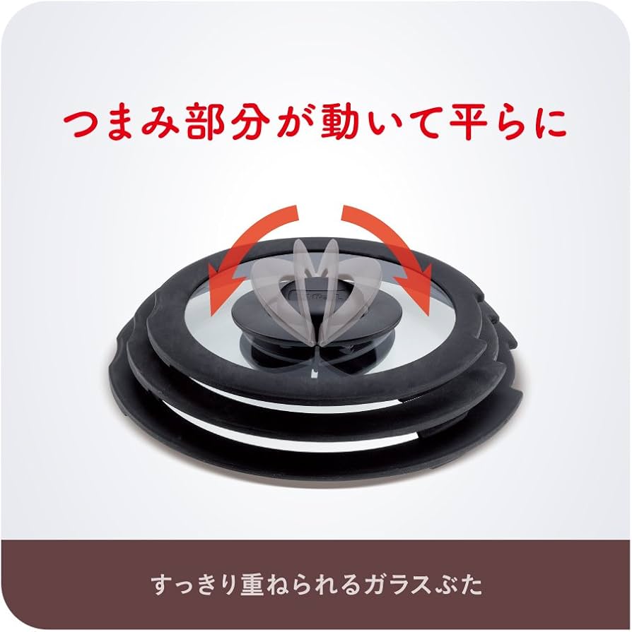 Amazon｜ティファール 鍋 フライパン 9点 セット 着脱式取っ手 蓋 付