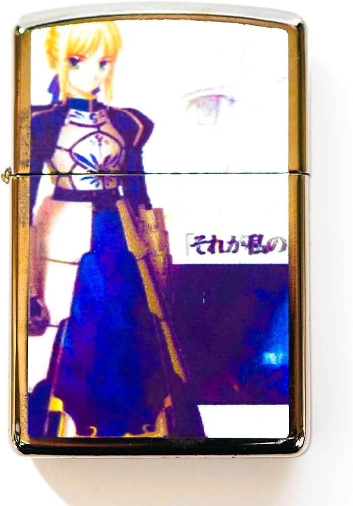 Amazon.co.jp: オイルライター fate/zero セイバー 白 ライターC