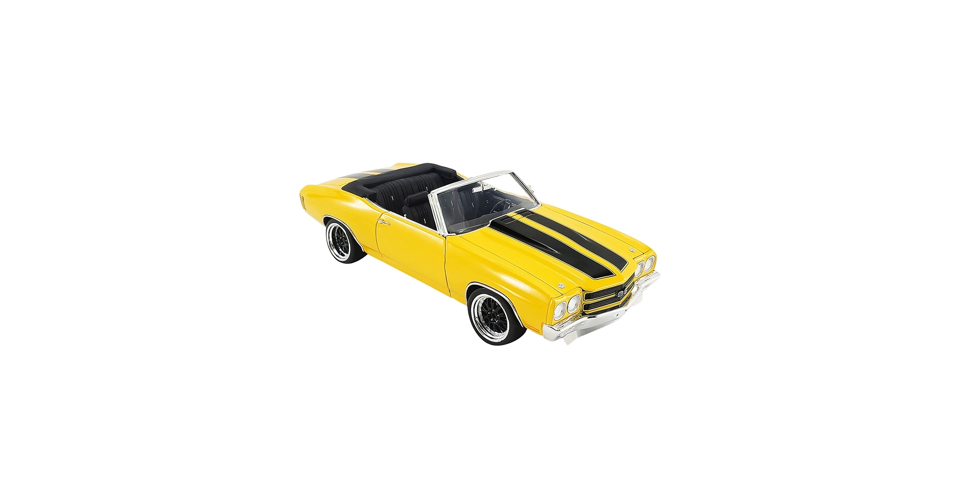 Amazon.com: 1970 Chevy Chevelle SS Restomod Convertible Yellow w