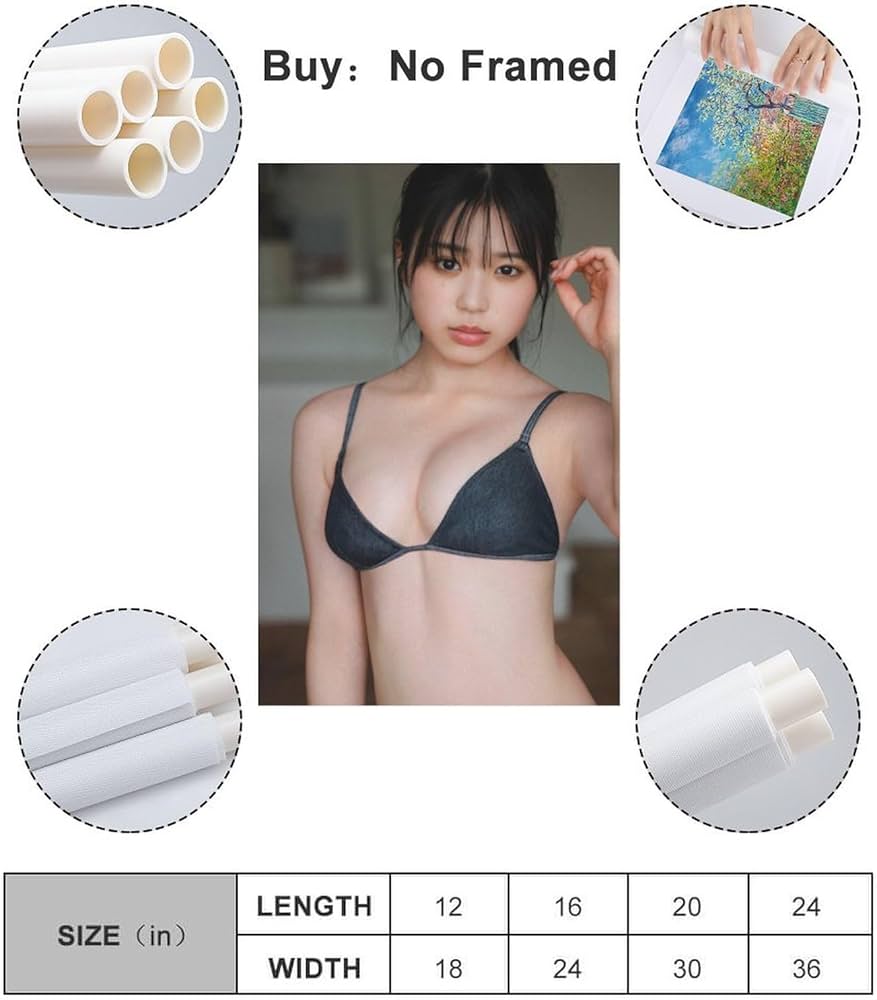 Amazon.co.jp: 矢野ななか写真フォトポスター109 キャンバスアート