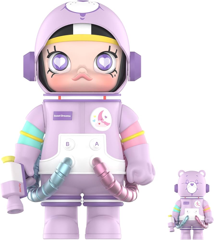 Amazon.com: POP MART MEGA Space Molly 400%+100% Sweet Dream Bears