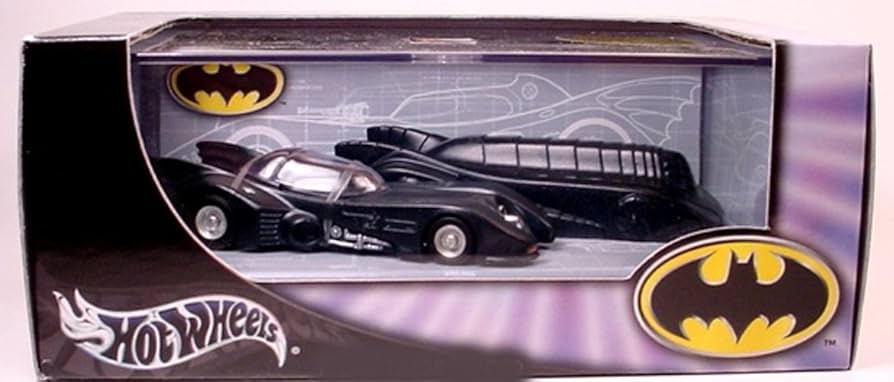 Amazon | Hot Wheel 1/64 バットモービル ビハイクルセット MT5991B