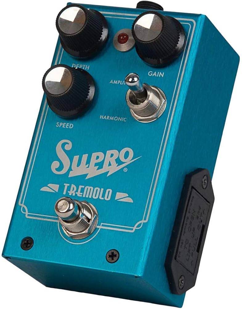 Amazon.com: Supro Tremolo - Amplitude and Harmonic Tremolo Drive