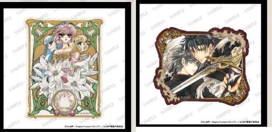 Amazon.co.jp: CLAMP展 クランプ トラベルステッカー 魔法騎士