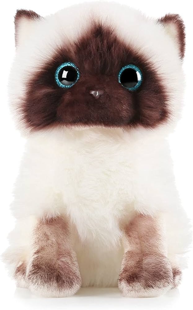 Amazon.co.jp: シャム猫 ぬいぐるみ ねこ おもちゃ かわいい